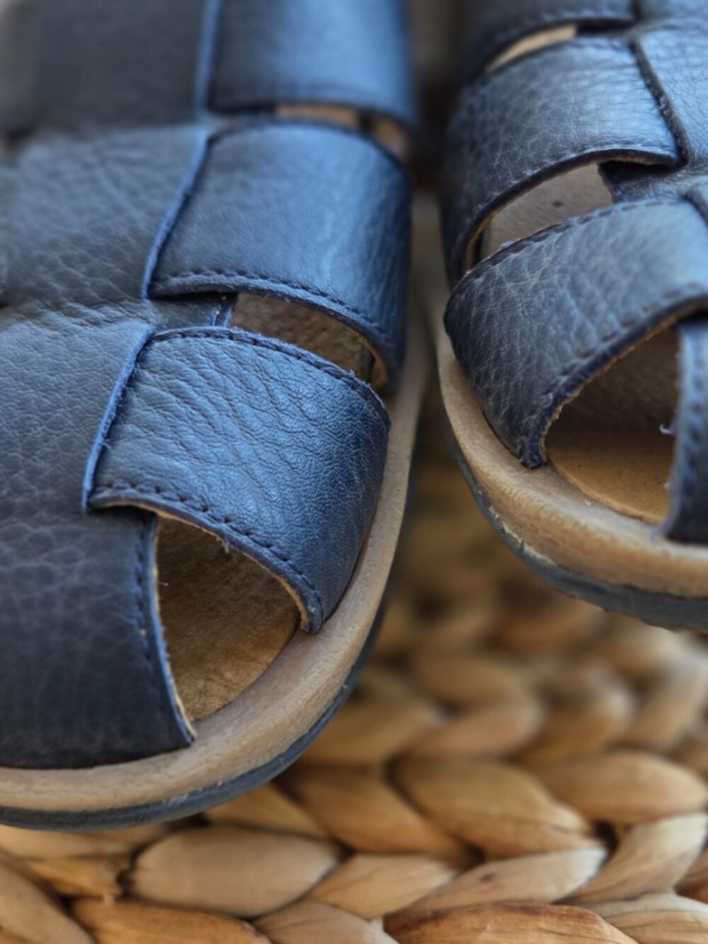 Camper for Kids Blue Leather Sandals | EU 38 / US 8 | Excellent Condition - Picture 3 of 5